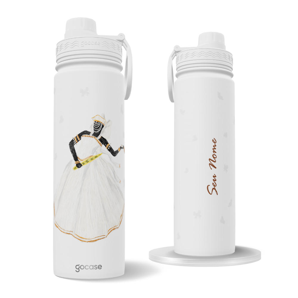 Garrafa Térmica Fresh + Ebook - Guerreira Iansã