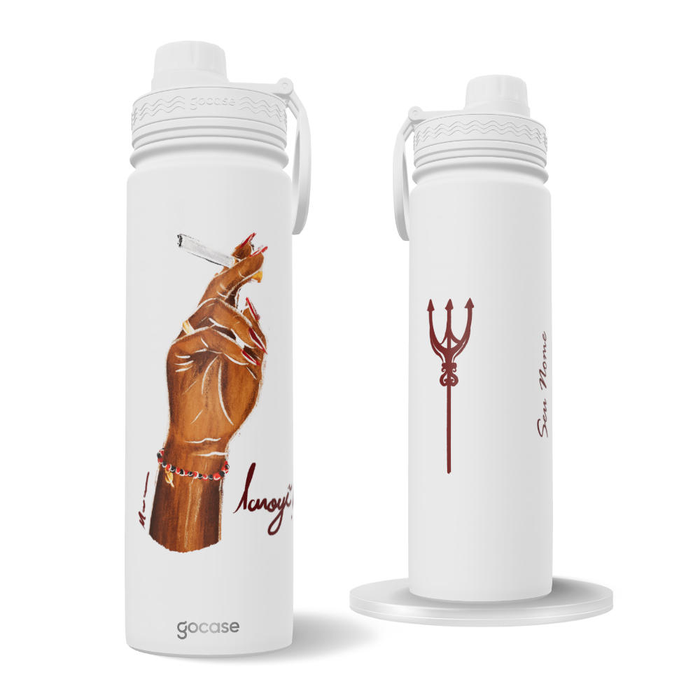 Garrafa Térmica Fresh + Ebook - Exu - Rainha da Encruza