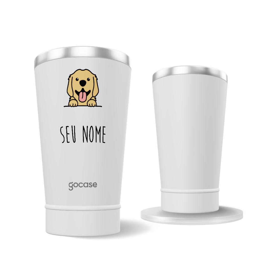 Copo Térmico + Ebook - Pets Minimalistas - Cachorros