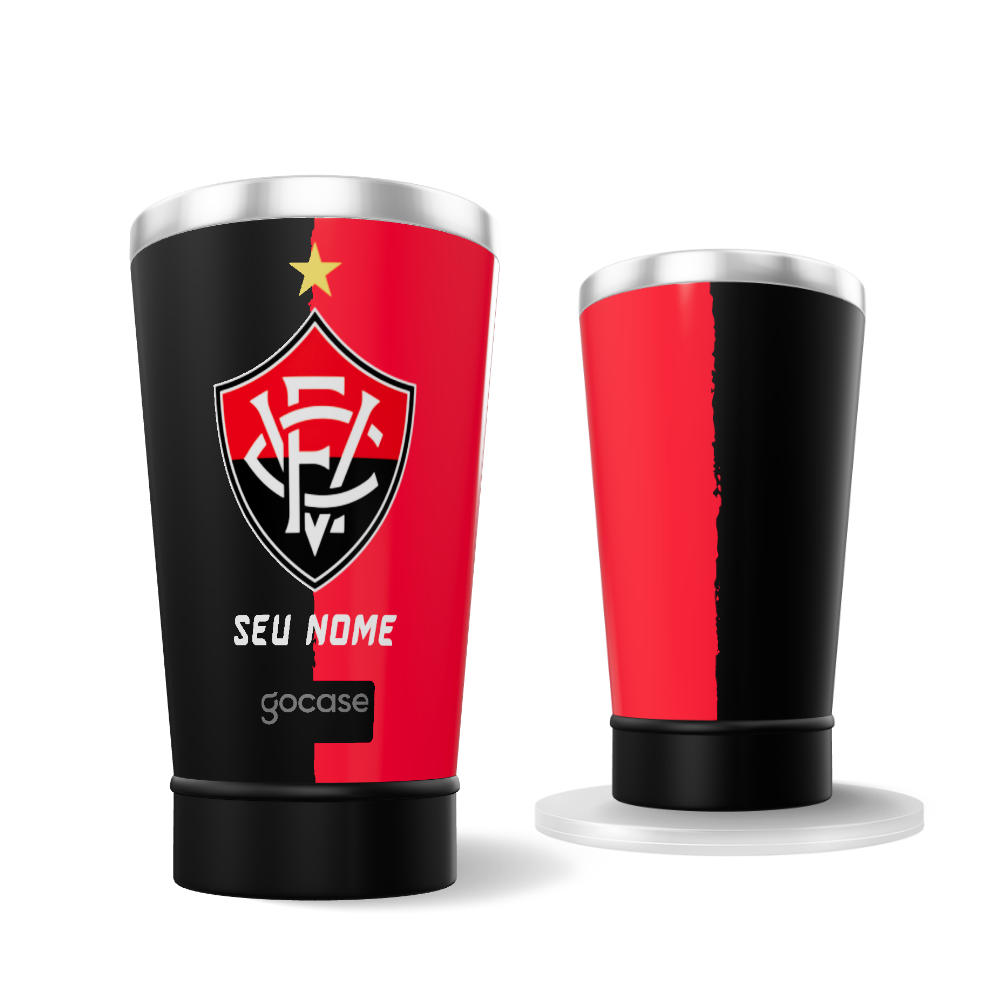  Copo Térmico Cerveja + Ebook - Vitória - Uniforme 1 2025