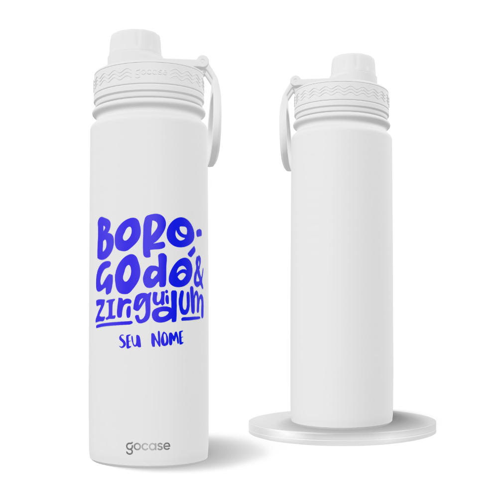 Garrafa Térmica Fresh + Ebook - Borogodó e Ziriguidum