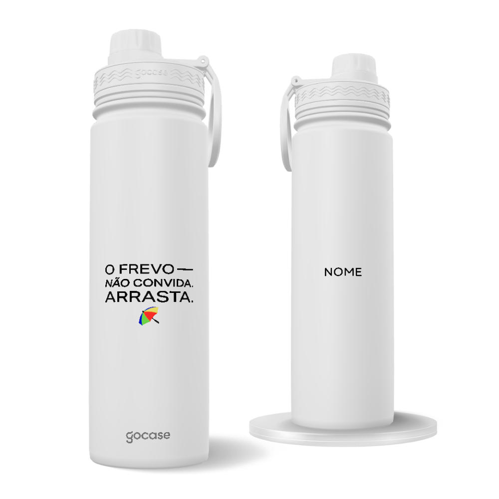 Garrafa Térmica Fresh + Ebook - O Frevo