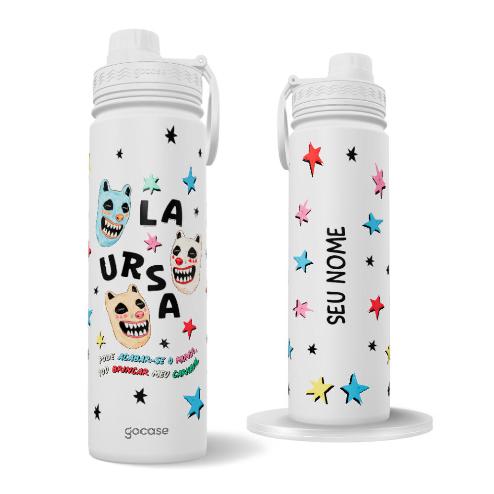 Garrafa Térmica Fresh + Ebook - La Ursa