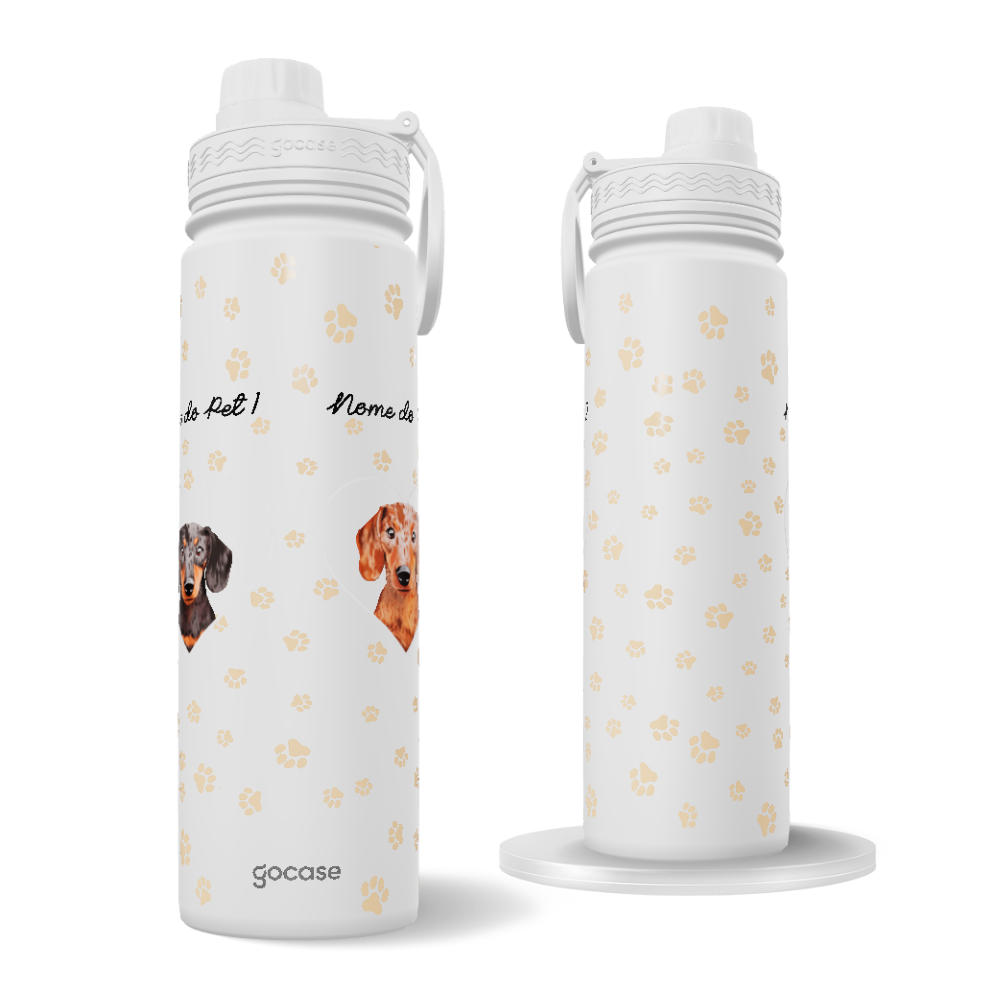 Garrafa Térmica Fresh + Ebook - Meus Pets