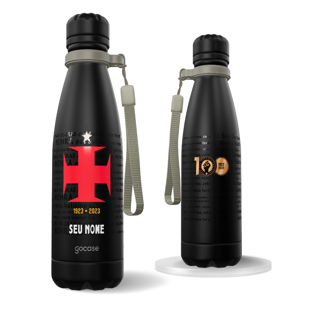  Garrafa Térmica Urban + Ebook - Vasco - Camisas Negras