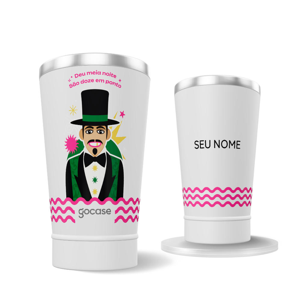 Copo Térmico + Ebook - O Homem da Meia-Noite