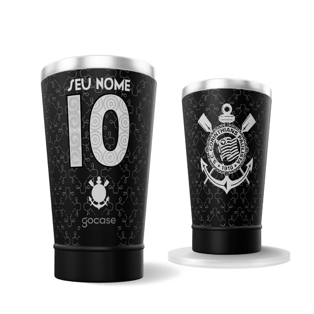 Copo Térmico Cerveja + Ebook - Corinthians - Memphis Jersey Copo Térmico Cerveja + Ebook - Corinthians - Memphis Jersey