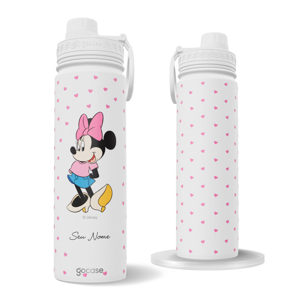 Garrafa Térmica Fresh + Ebook - Minnie Style