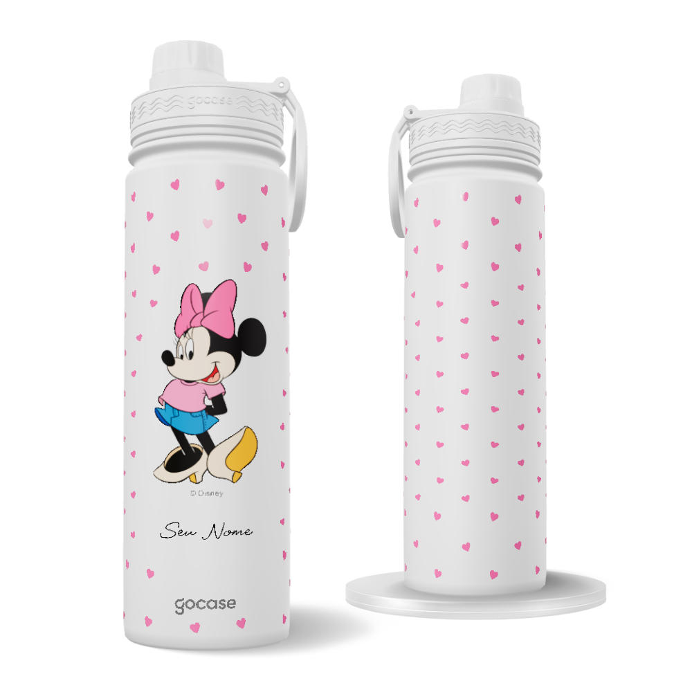 Garrafa Térmica Fresh + Ebook - Minnie Style