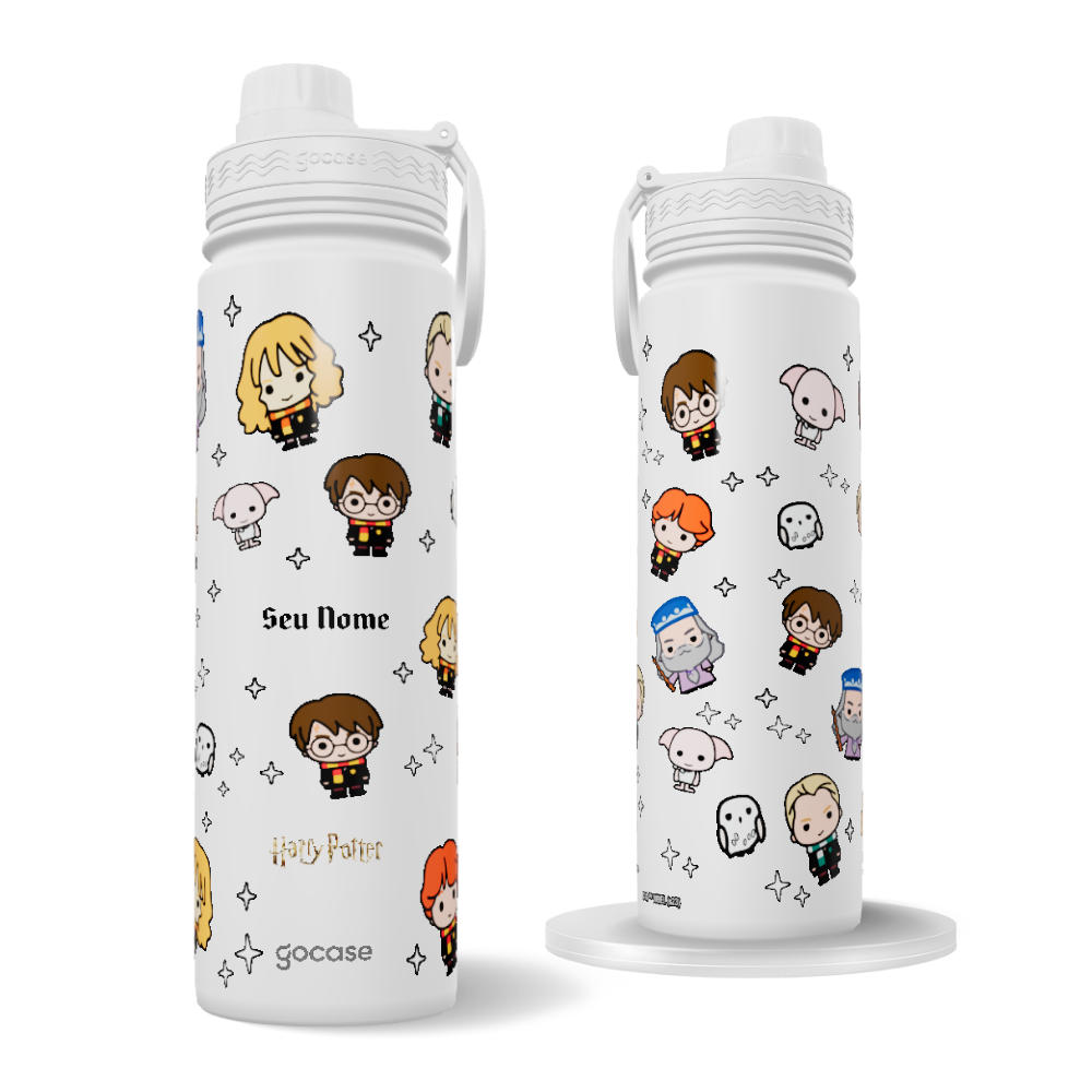 Garrafa Térmica Fresh + Ebook - Harry Potter - Cute Group