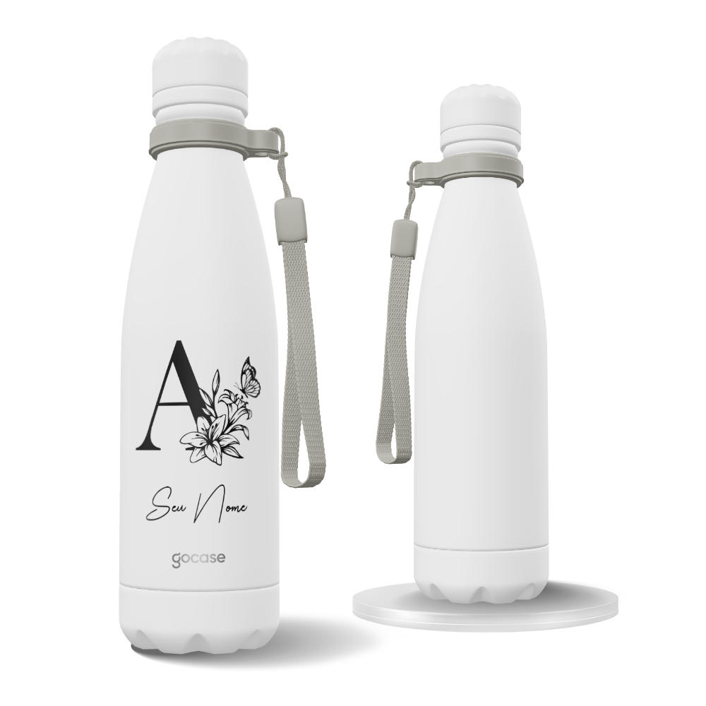 Garrafa Térmica Urban + Ebook - Inicial Encanto