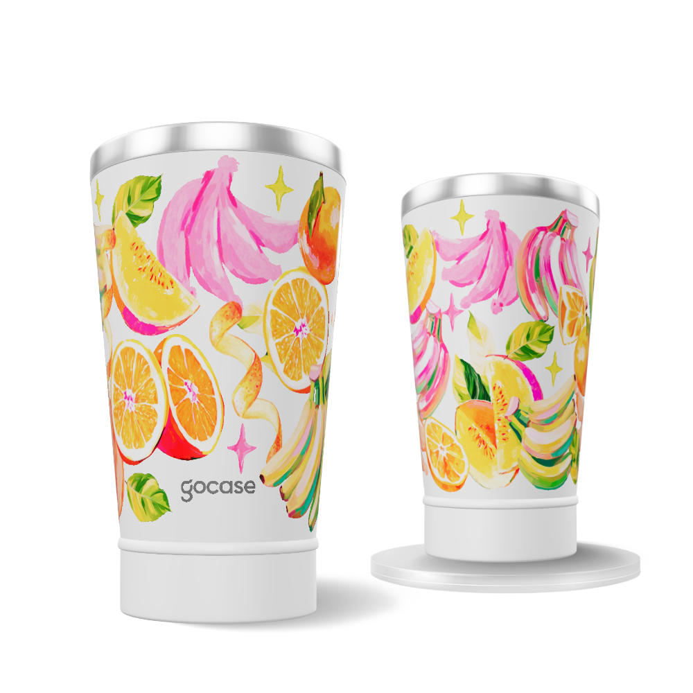 Copo Térmico + Ebook - Tropical Fruits