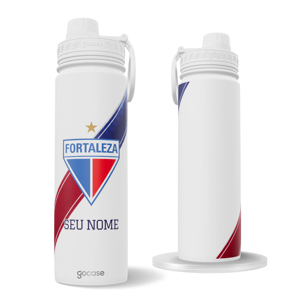 Garrafa Térmica Fresh + Ebook - Fortaleza - Glória Guardiã