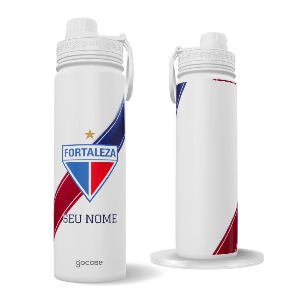 Garrafa Térmica Fresh + Ebook - Fortaleza - Glória Guardiã