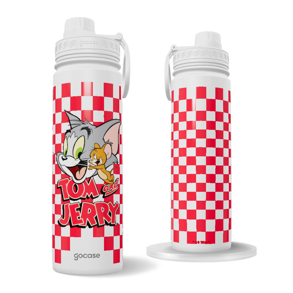 Garrafa Térmica Fresh + Ebook - Tom & Jerry - Classic