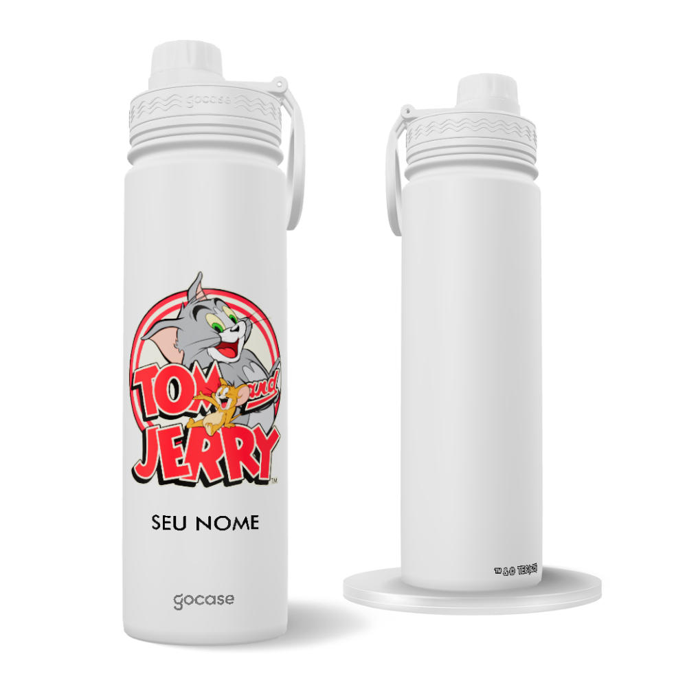 Garrafa Térmica Fresh + Ebook - Tom & Jerry - Core