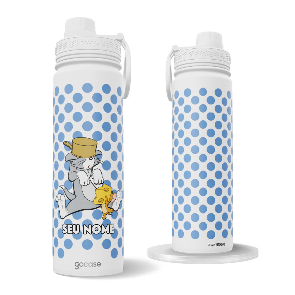 Garrafa Térmica Fresh + Ebook - Tom & Jerry - Póa