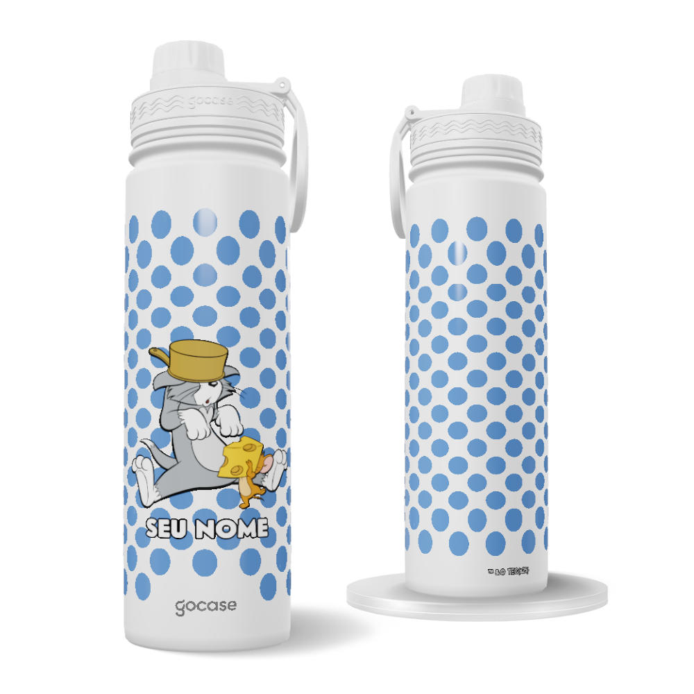 Garrafa Térmica Fresh + Ebook - Tom & Jerry - Póa