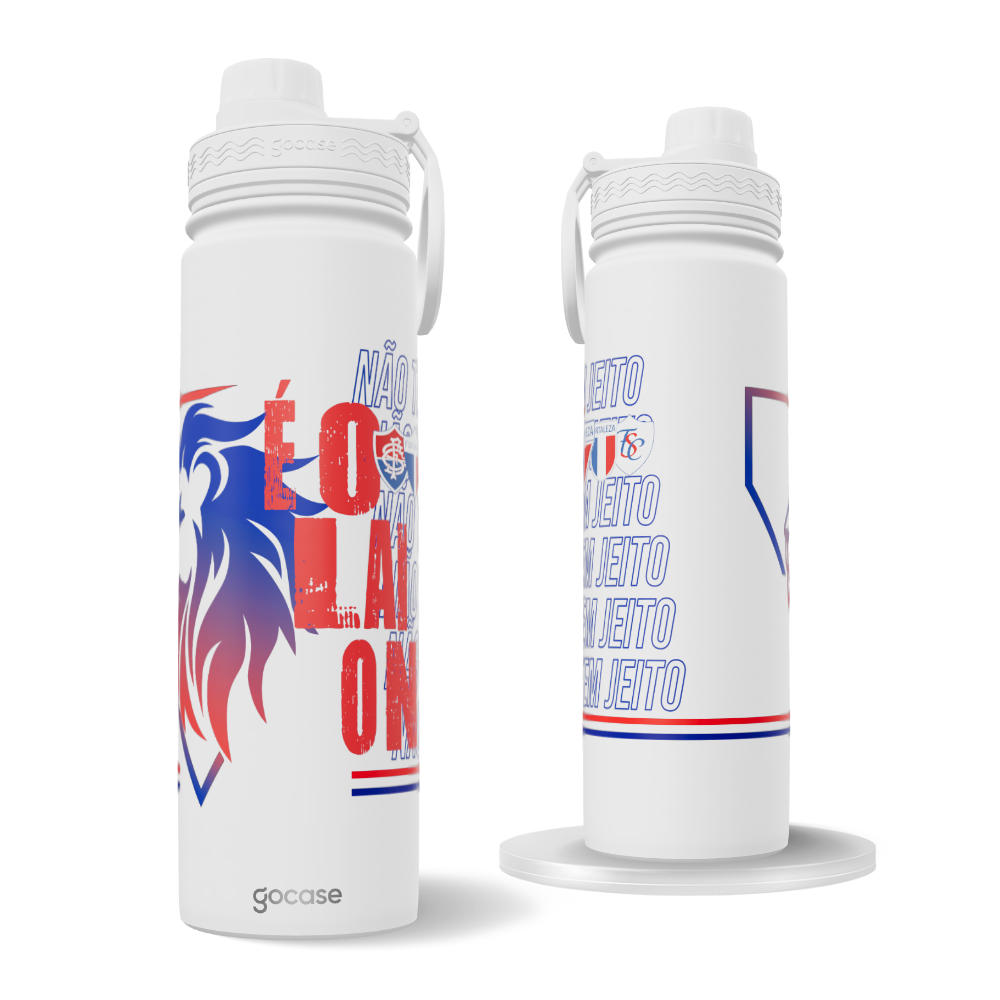 Garrafa Térmica Fresh + Ebook - Fortaleza - É o Laion