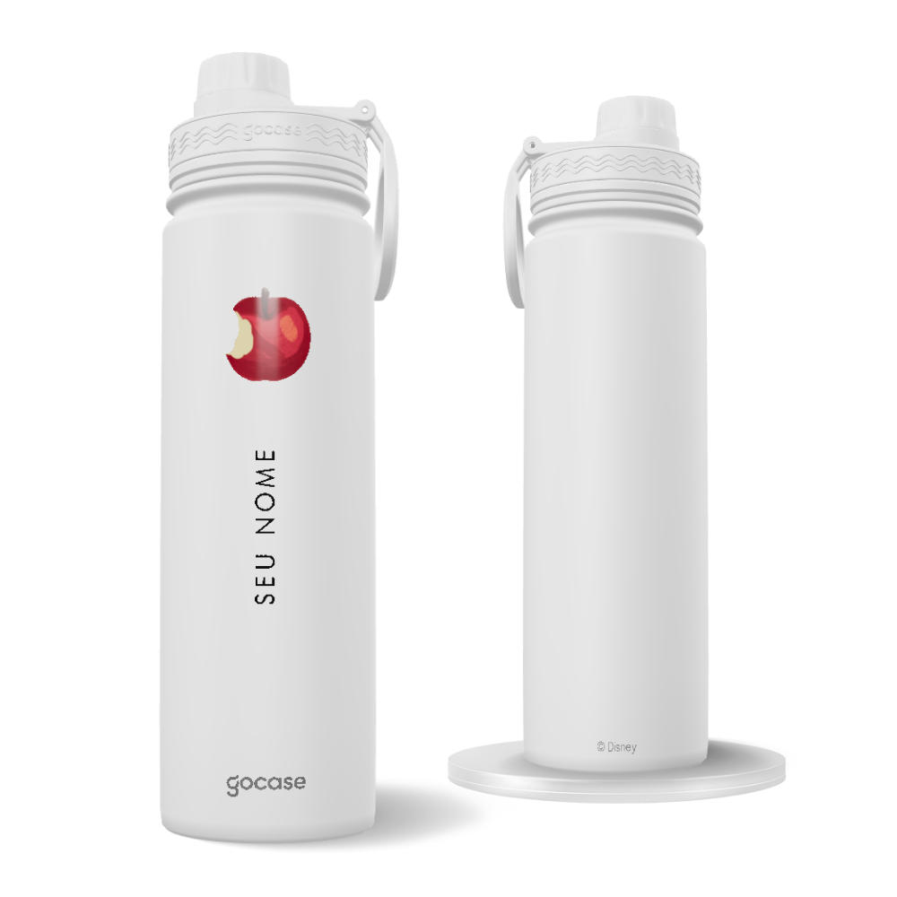 Garrafa Térmica Fresh + Ebook - Branca de Neve - Maçã Envenenada