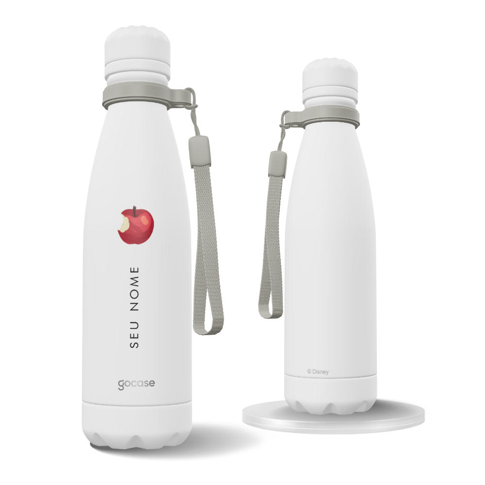 Garrafa Térmica Urban + Ebook - Branca de Neve - Maçã Envenenada