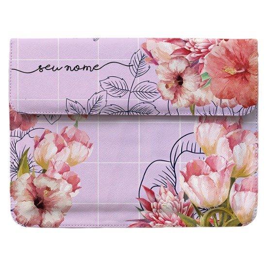 Capa para Notebook - Floral Aquarela Manuscrita