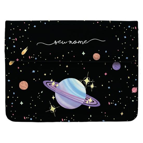 Capa para Notebook - Planetinhas Manuscrita