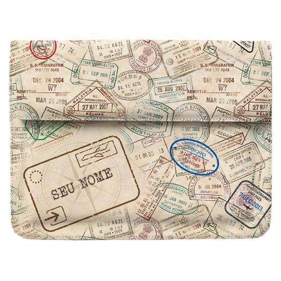 Capa para Notebook - Passaporte Personalizada