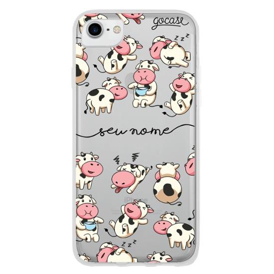 Capinha para celular Vaquinhas Manuscrita