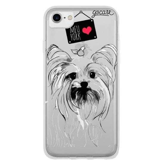 Capinha para celular Amo Muito Meu York