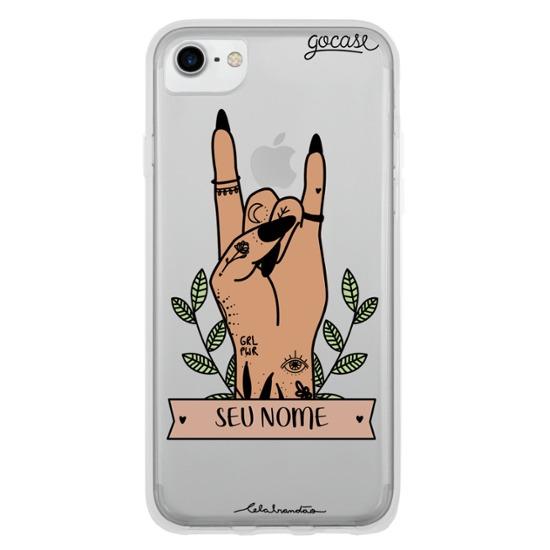 Capinha para celular Punk Personalizada