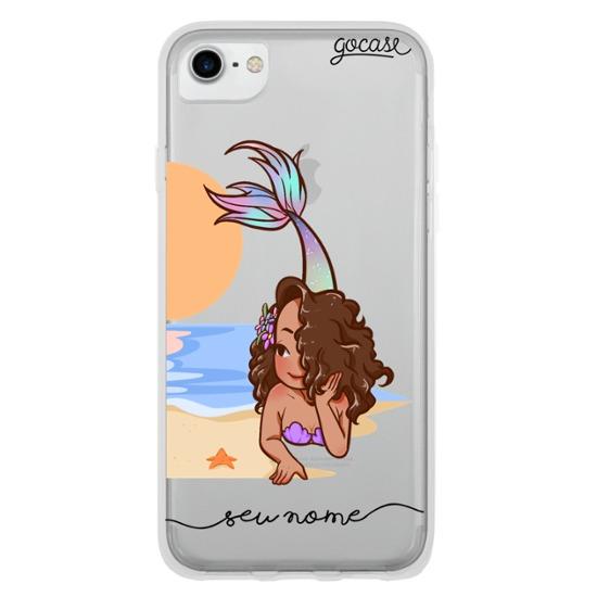 Capinha para celular BFF Sereias Direita Manuscrita