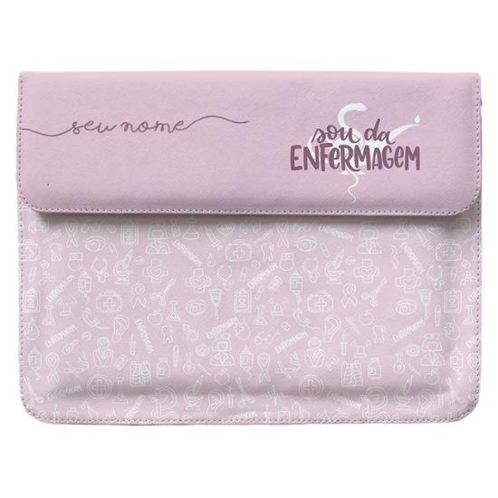 Capa para Notebook - Sou da Enfermagem Manuscrita