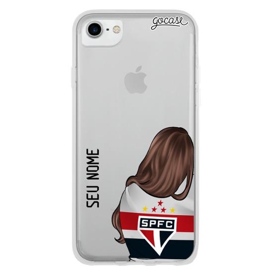 Capinha para celular São Paulo - Torcedora Tricolor