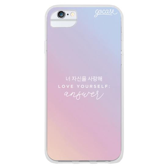 Capinha para celular Love yourself