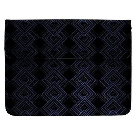 Capa para Notebook - Black Geométrico Personalizada