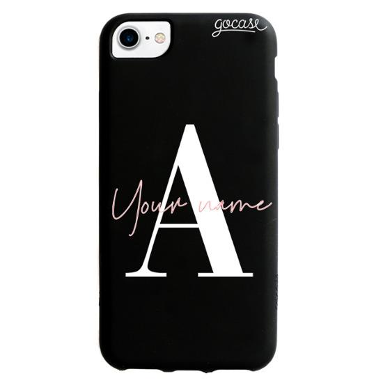Black Case - Black Case - Iniciais Fancy Phone Case