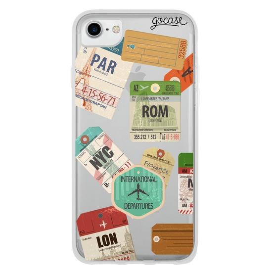 Capinha para celular Carimbos de Viagem