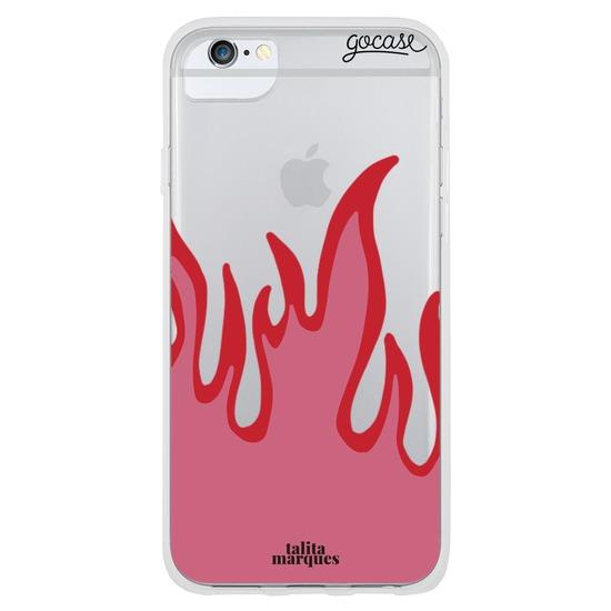 Capinha para celular Red Fire
