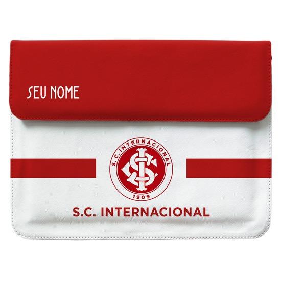Capa Para Notebook - Internacional - Escudo White - Customizável