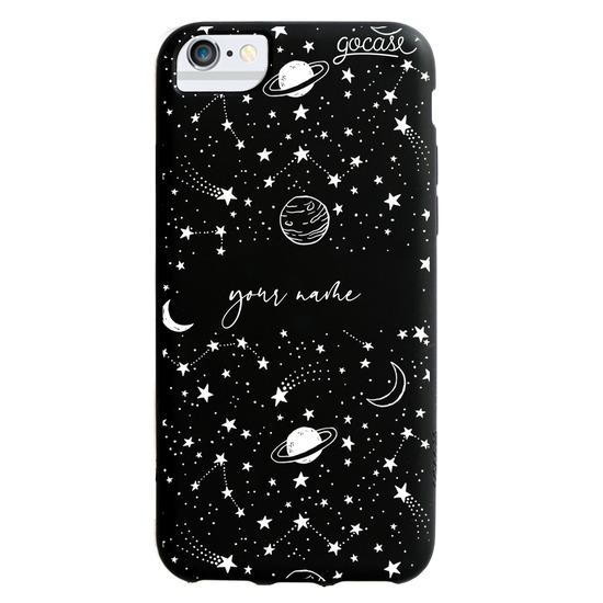 Black Case - Draw Universe Handwritten Phone Case