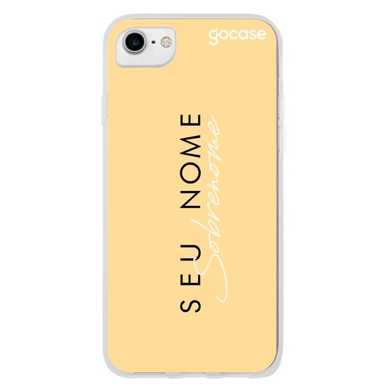 Capinha para celular Fashion Girl Mustard