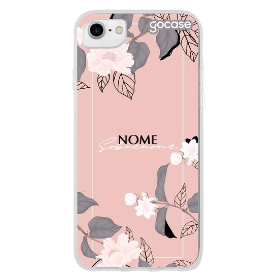 Capinha para celular Floral Classic Decor Personalizado