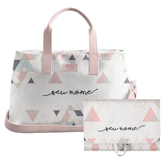 Kit Mosaico (Bolsa de Viagem Joy + Necessaire Trip)