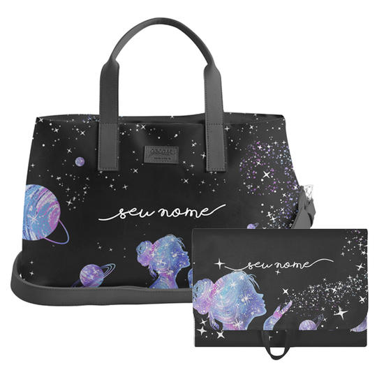 Kit Poeira das Estrelas (Bolsa de Viagem Joy + Necessaire Trip)