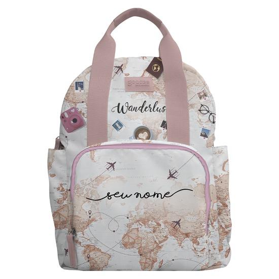 Mochila Feminina Moove - World Trip Manuscrita