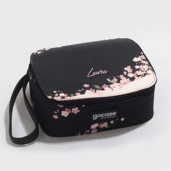 Necessaire Maquiagem Personalizada - Classical Rosé Black