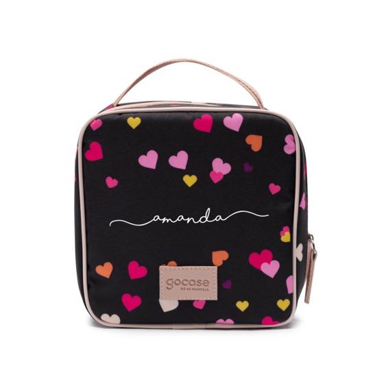 Lancheira Térmica Square - Corações Flutuantes
