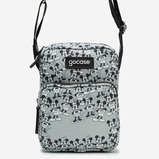 Crossbody Tiracolo Shoulder Bag - Disney Love Black and White