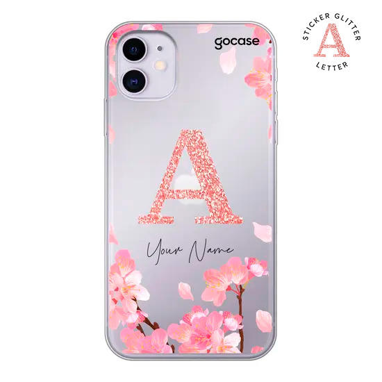 Nom personnalisé coque de téléphone personnalisée clair gel doux fille  autocollant rose design iPhone. Samsung, Pixel, Huawei, Nokia, Xpéria, LG,  OnePlus -  France